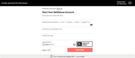 betdeluxe login|bet deluxe sign up bonus.